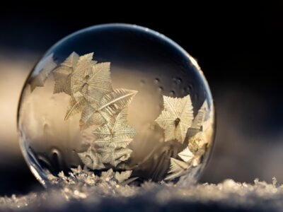 bubble, winter, soap bubble, cold, frozen, cool, freeze