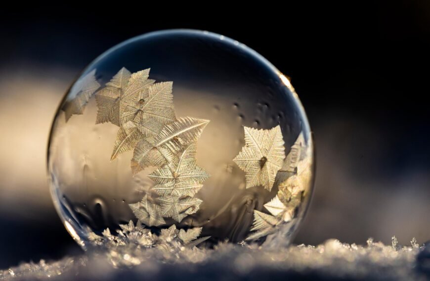 bubble, winter, soap bubble, cold, frozen, cool, freeze
